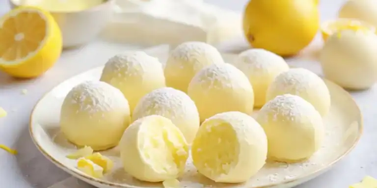 Creamy Lemon Truffles Recipe