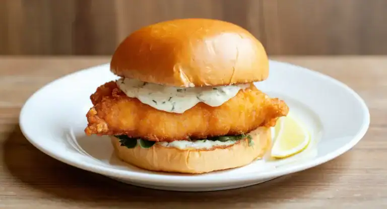 Crispy Fried Fish Sandwich Recipe