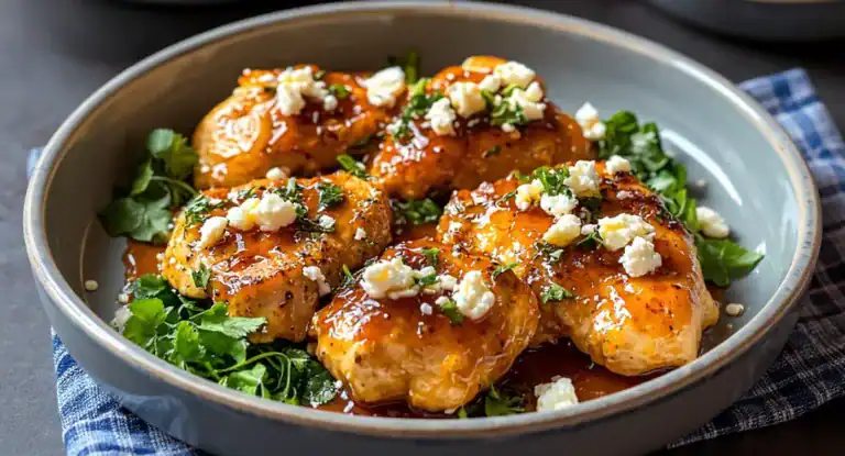 Hot Honey Feta Chicken Recipe