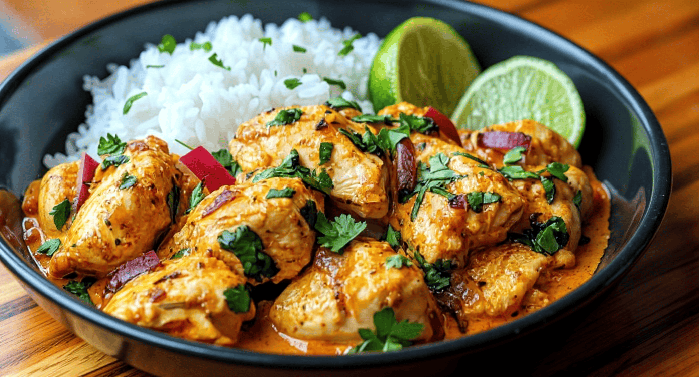 Spicy Brazilian Coconut Chicken