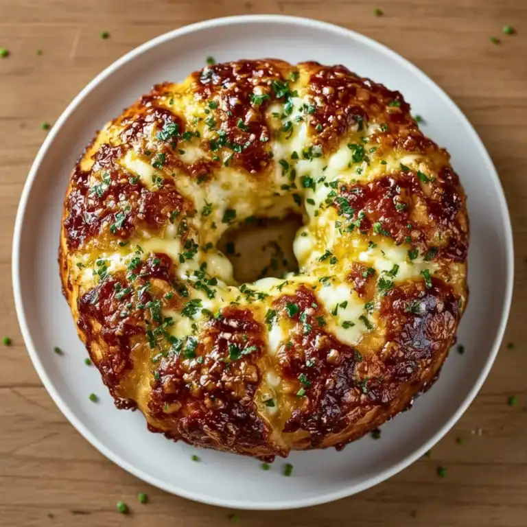 Chicken Alfredo Monkey Bread: A Cheesy, Pull-Apart Dinner