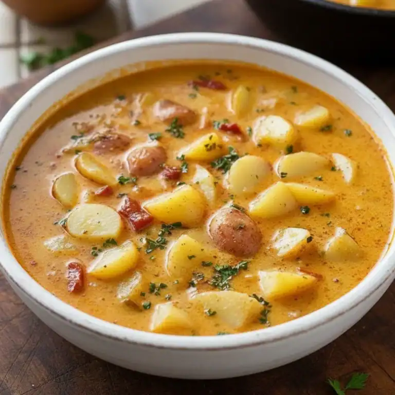 Creamy Cajun Potato Soup: Spicy Comfort