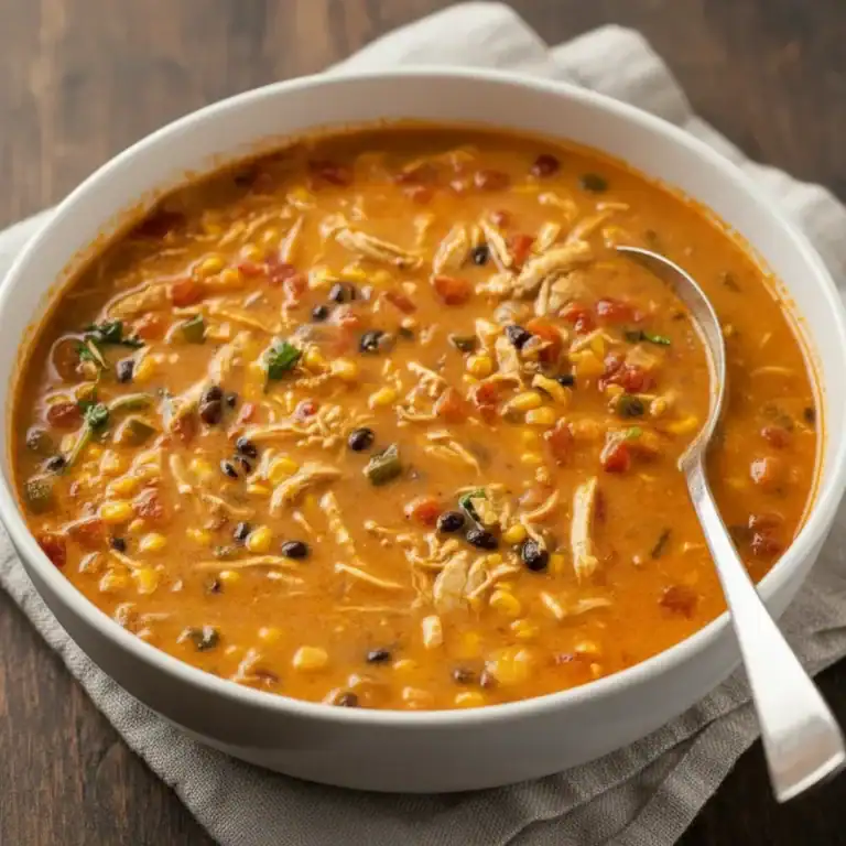 Creamy Chicken Tortilla Soup Recipe