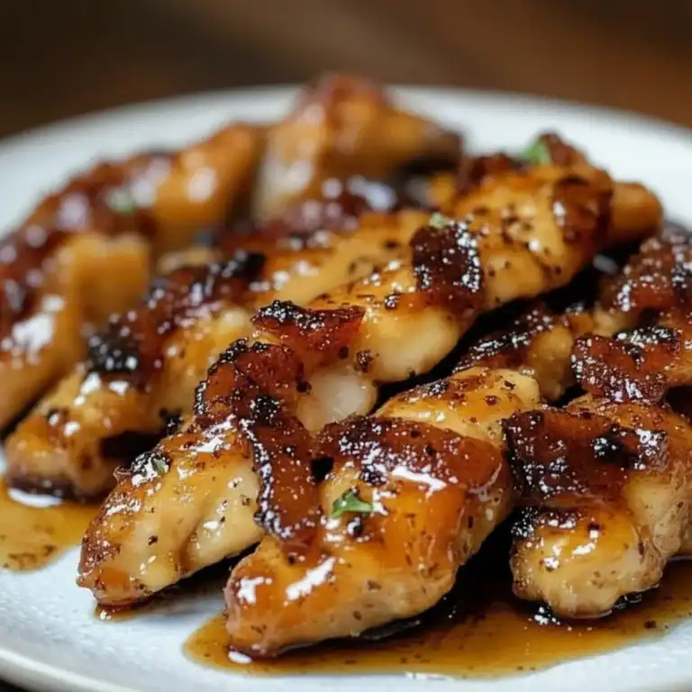 Easy Homemade Bacon Brown Sugar Chicken Tenders