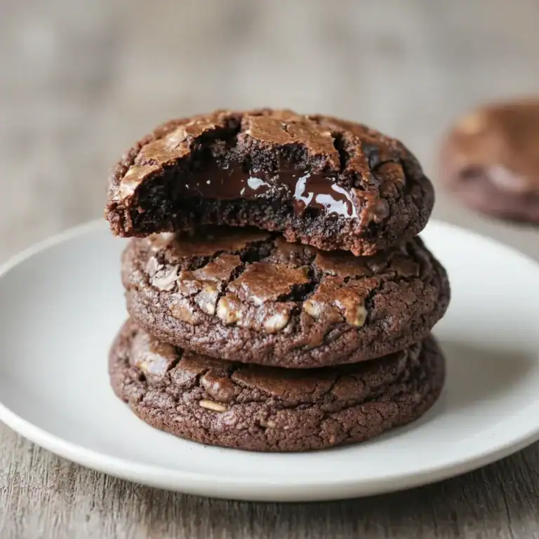 Gooey Oatmeal Dark Chocolate Cookies Recipe