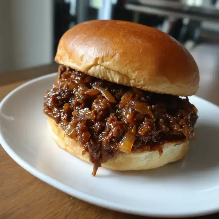 Irresistible French Onion Beef Sloppy Joes Recipe