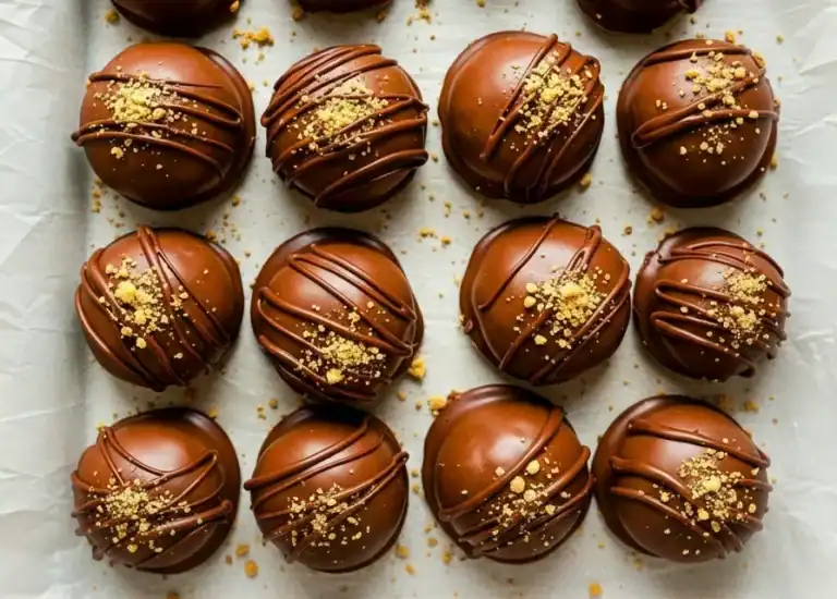 Irresistible Peanut Butter Truffles with Chocolate Coating