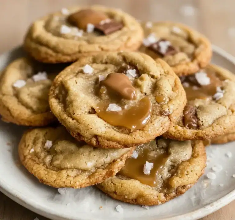 Salted Caramel Cookies Recipe – Sweet, Salty & Irresistible