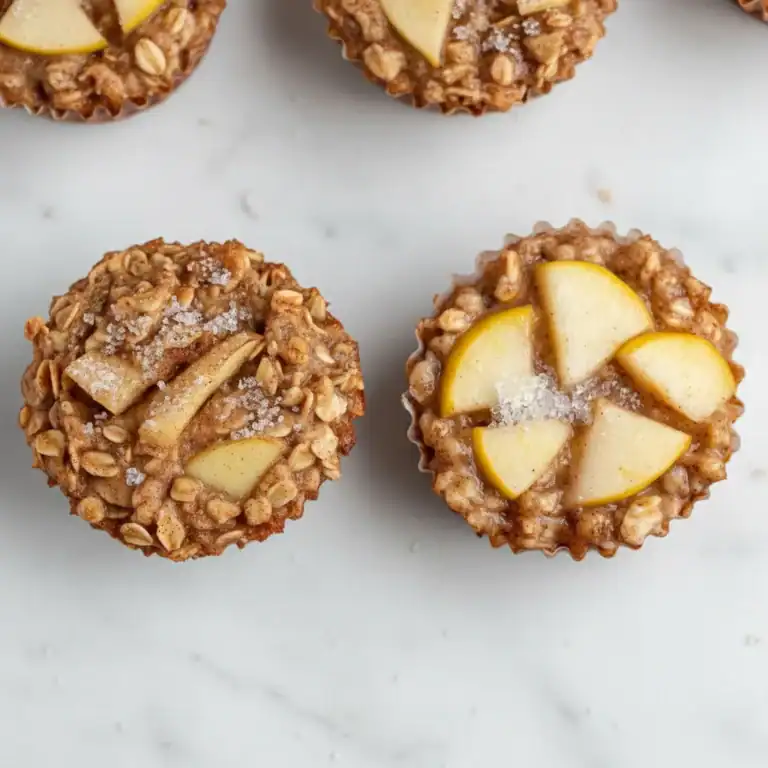 Baked Apple Cinnamon Oatmeal Cups Recipe Easy Breakfast