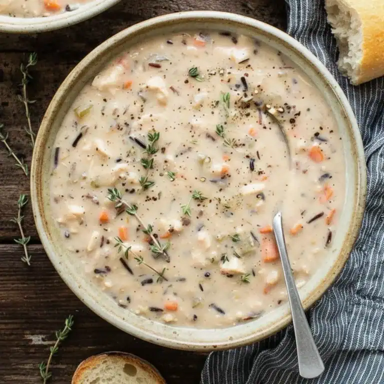 Creamy Chicken Wild Rice Soup Recipe