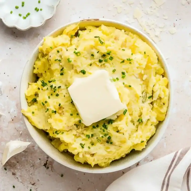 Garlic Parmesan Mashed Potatoes