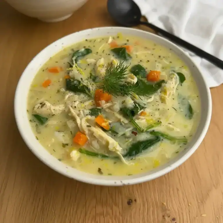 Greek Lemon Chicken Soup: Healthy Avgolemono