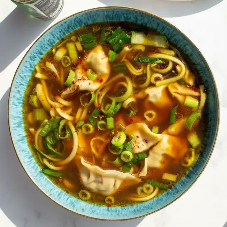 Gyoza Soup: Japanese Dumpling Soup