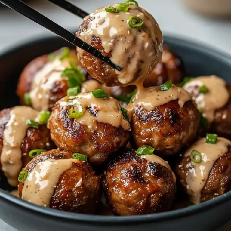 Korean BBQ Meatballs Recipe Spicy Party Appetizer