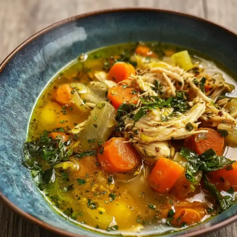 Mediterranean Chicken Soup: Fast & Fresh