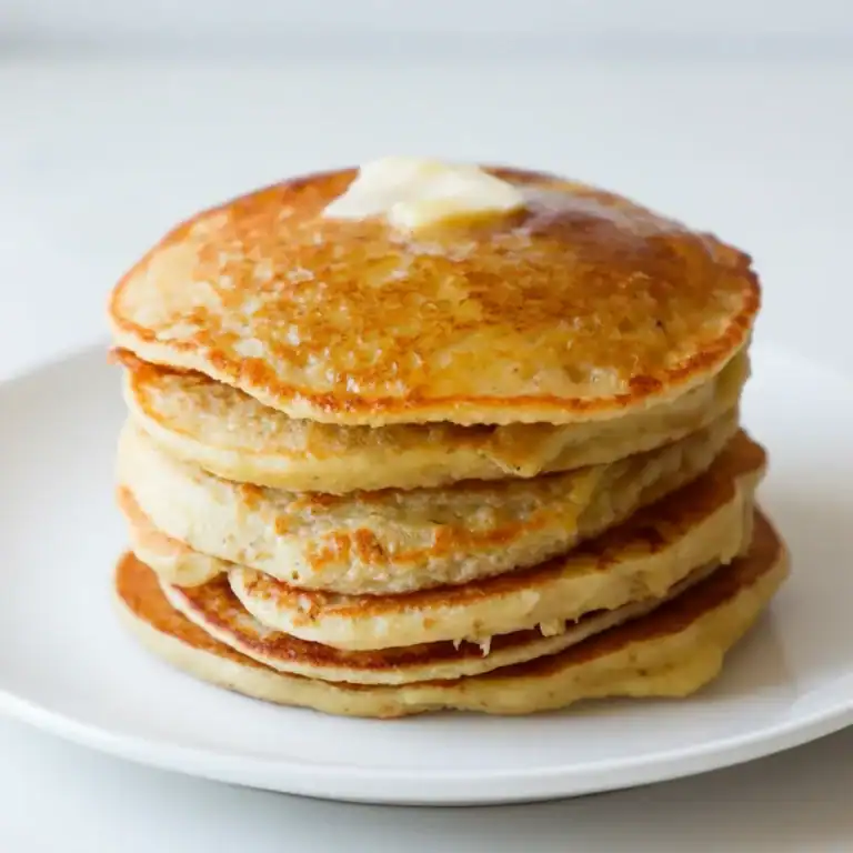 Oatmeal Apple Pancakes Recipe Flourless Breakfast