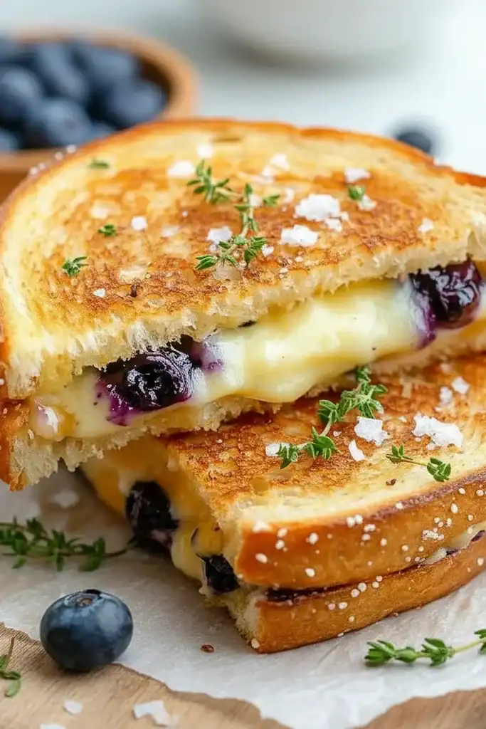 Blueberry Grilled Cheese Recipe