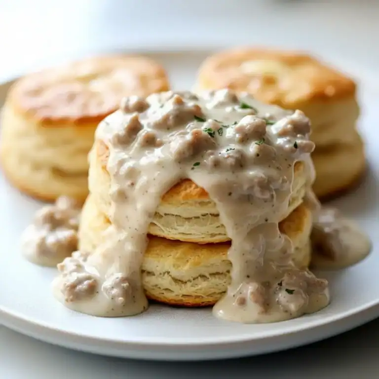 Buttery Biscuits & Gravy Recipe
