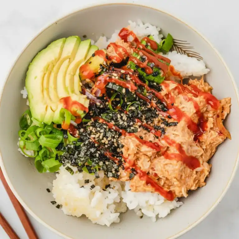 Canned Tuna Sushi Bowl Recipe – 20 Minute Protein Bowl