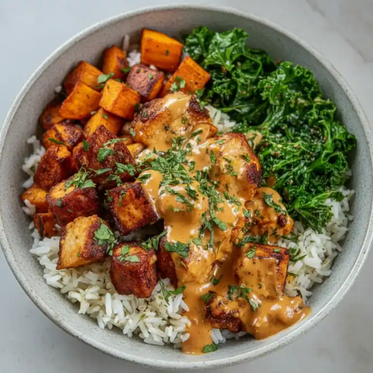 Chicken and Sweet Potato Bowls Recipe - Roasted and Hearty