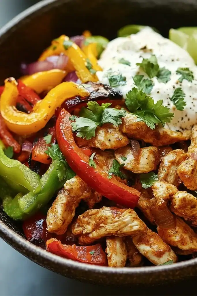 Chicken Fajita Bowl