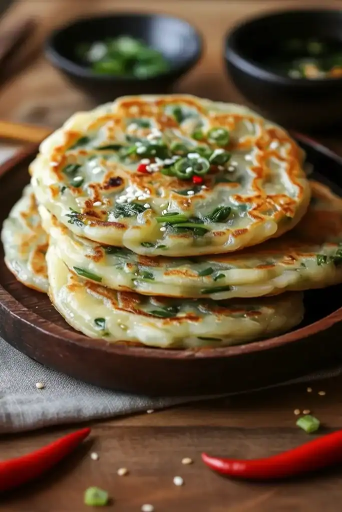 Chinese Scallion Pancakes Recipe