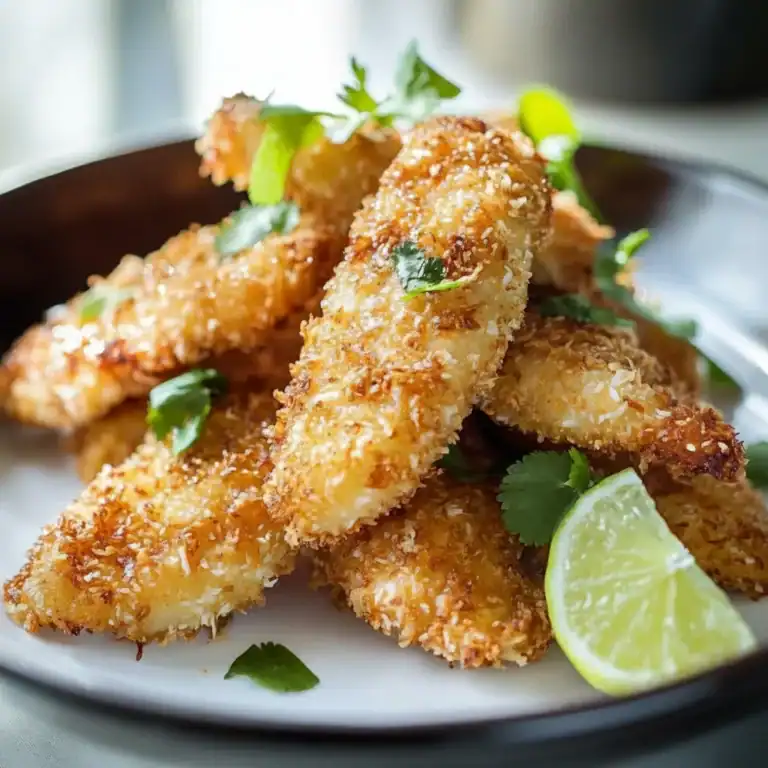 Coconut Chicken Tenders | Crispy Snack