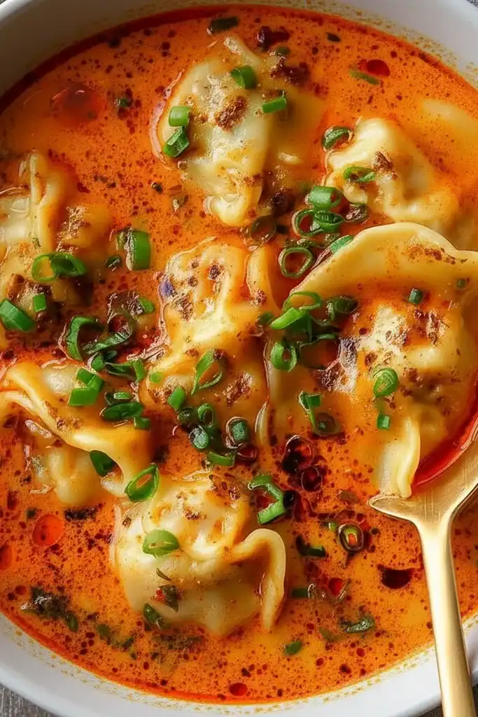 Coconut Curry Soup with Dumplings Recipe