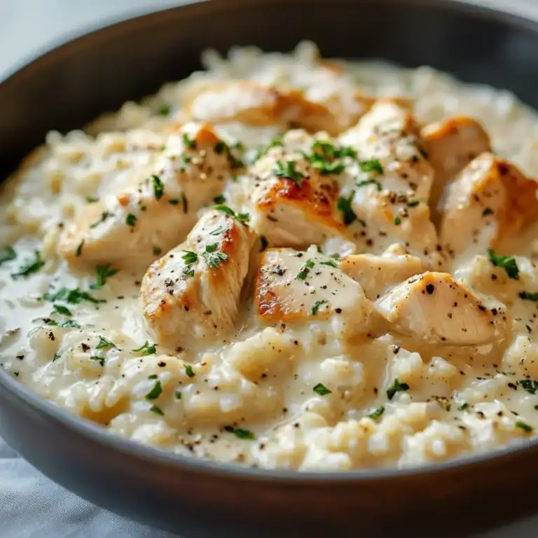 Creamy Chicken And Rice Recipe | One Pot