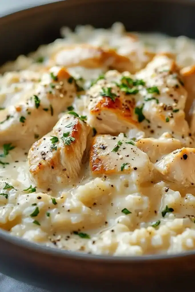 Creamy Chicken And Rice Recipe