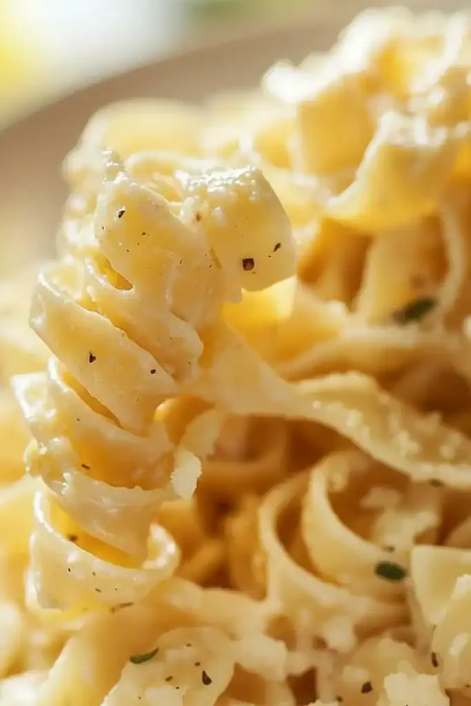 Creamy Garlic Parmesan Pasta Recipe