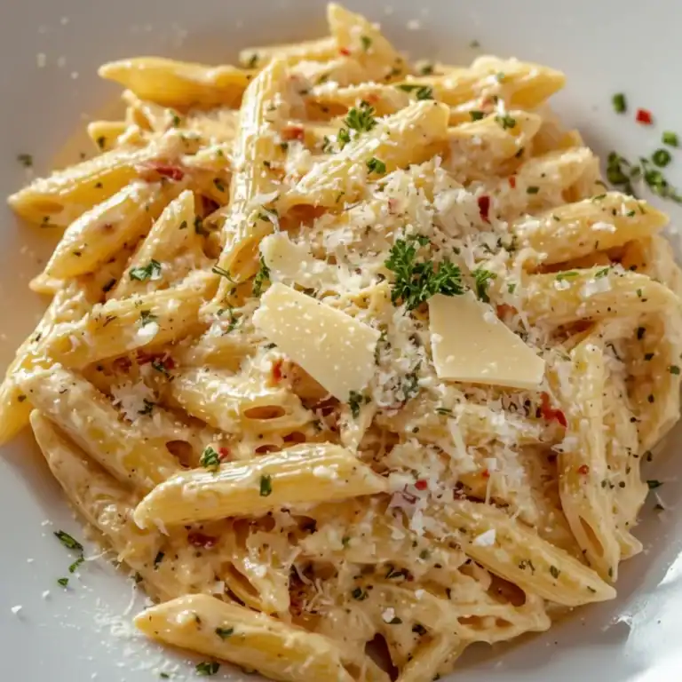 Creamy Garlic Pasta Recipe – Quick 20 Minute Meal