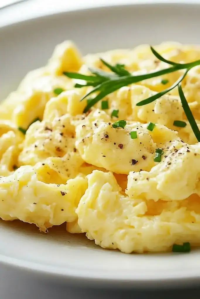 Creamy Scrambled Eggs Recipe