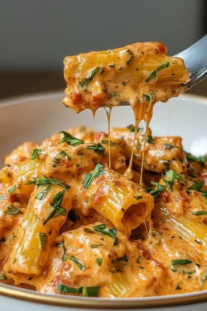 Creamy Tomato Garlic Pasta Recipe