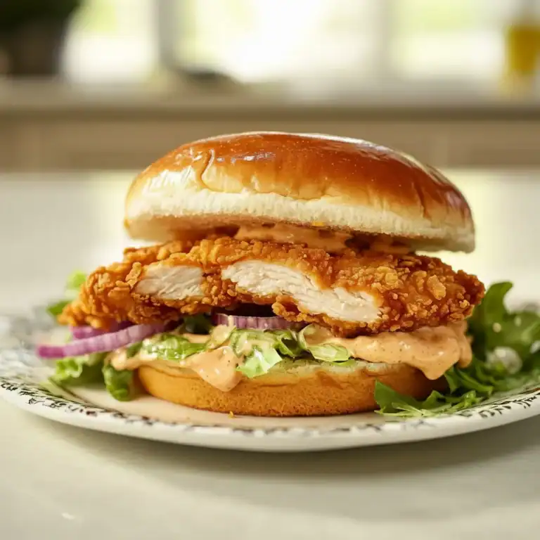 Crispy Chicken Sandwich Recipe