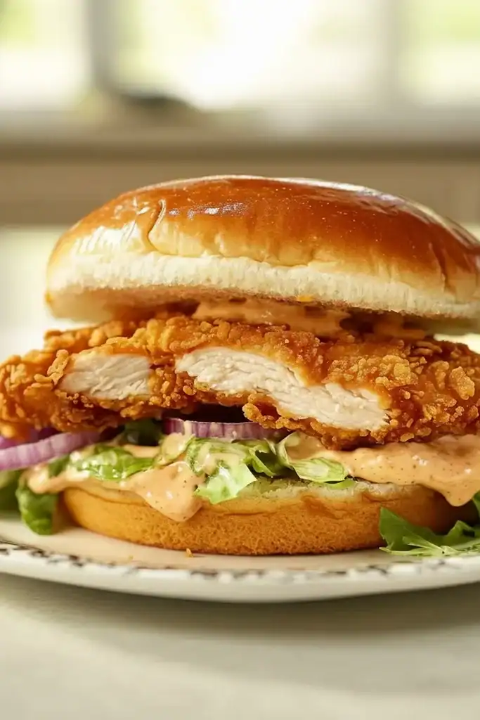 Crispy Chicken Sandwich Recipe