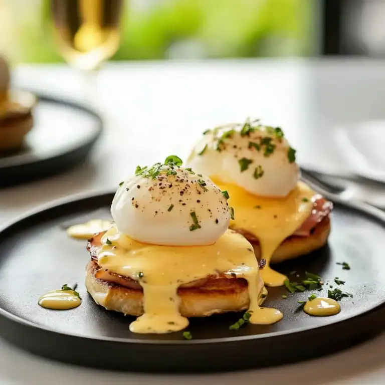 Egg Benedict Recipe | Fancy Brunch