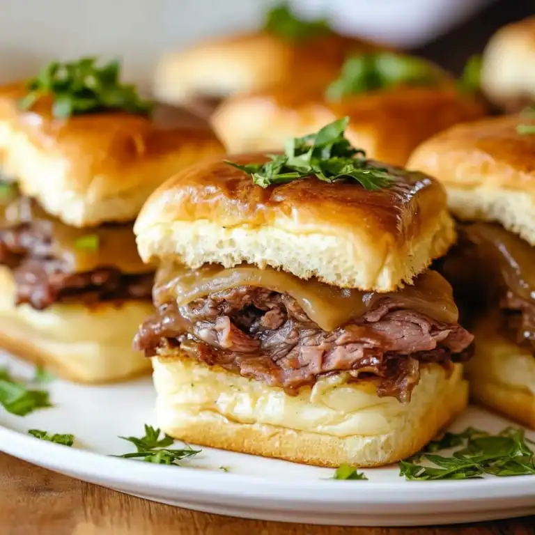 French Dip Sliders Recipe | Party Food
