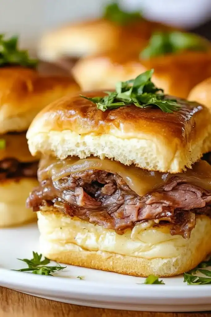 French Dip Sliders Recipe