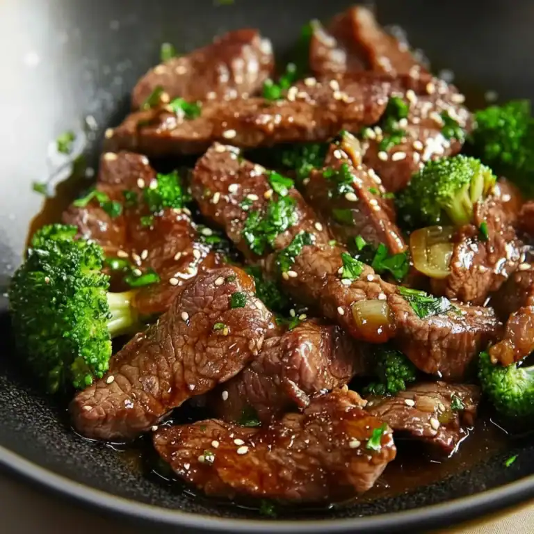 Garlic Beef Recipe | Savory Dinner