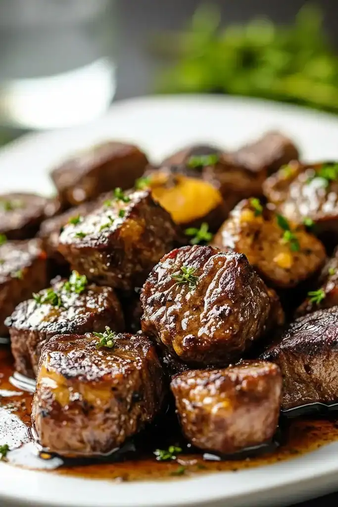 Garlic Butter Steak Bites Recipe