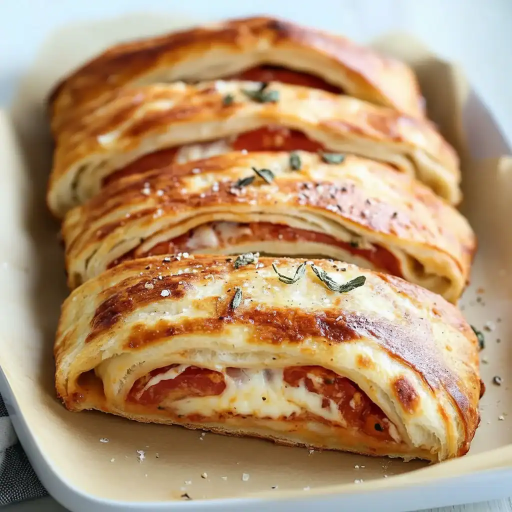 Italian Stromboli | Cheesy Dinner