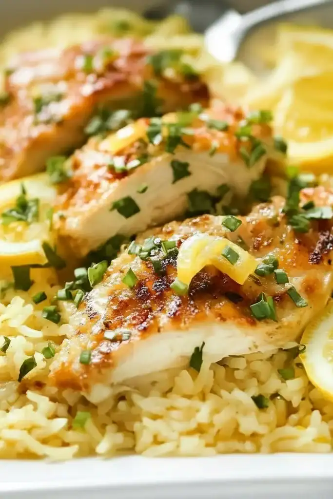 Lemon Chicken Rice Recipe