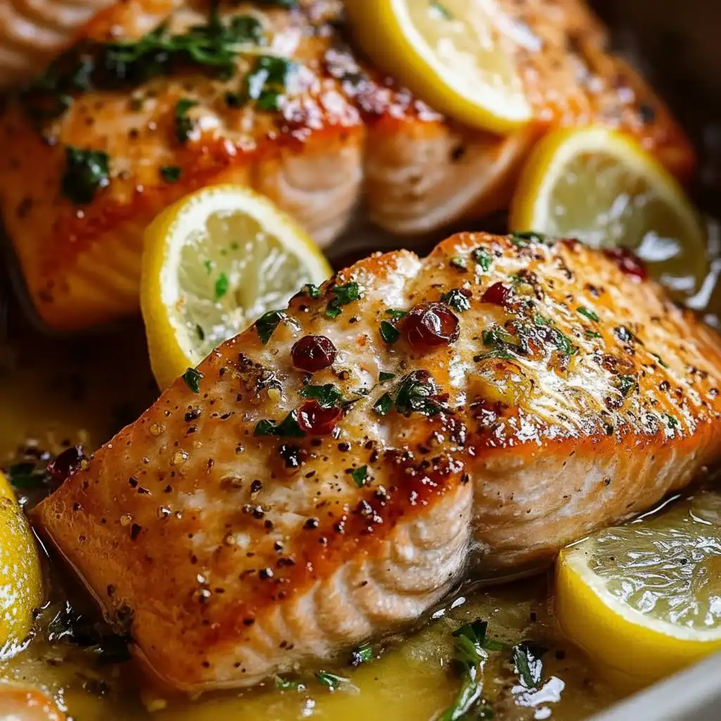 Lemon Garlic Salmon Recipe