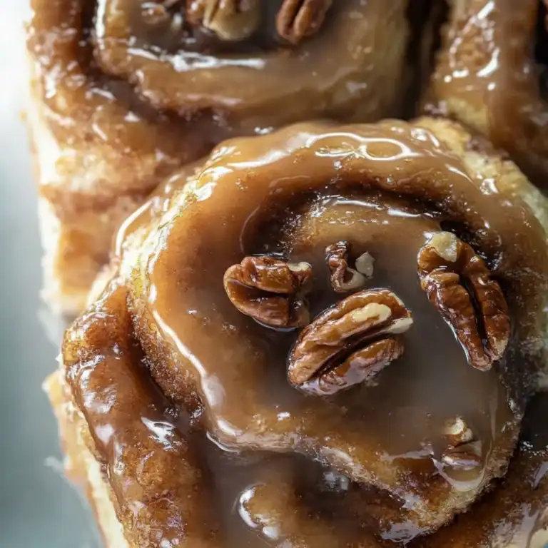 Maple Pecan Sticky Buns Recipe | Gooey