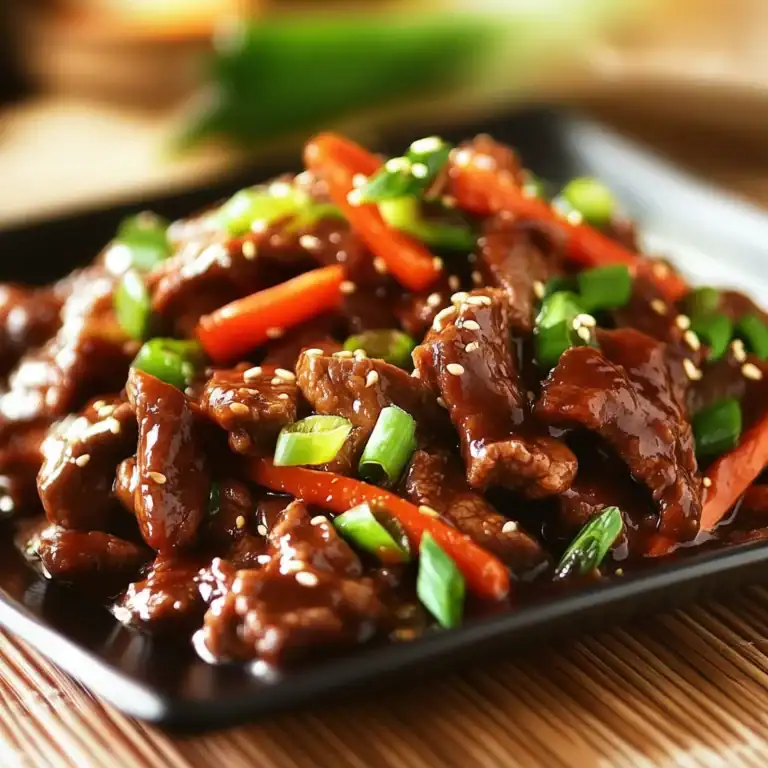 Mongolian Beef Recipe | Savory