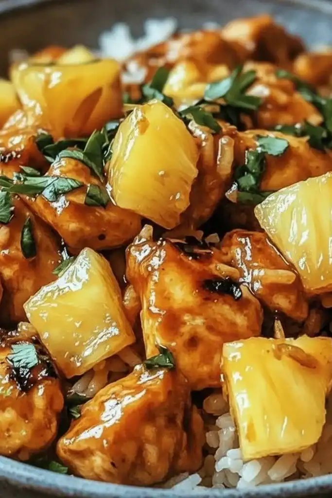 Pineapple Chicken and Rice Recipe