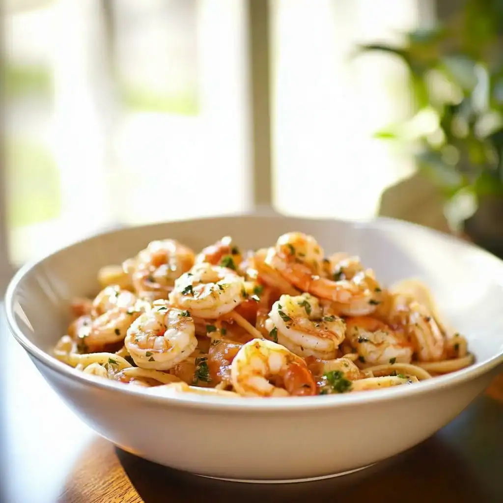 Shrimp Pasta | Seafood Dinner