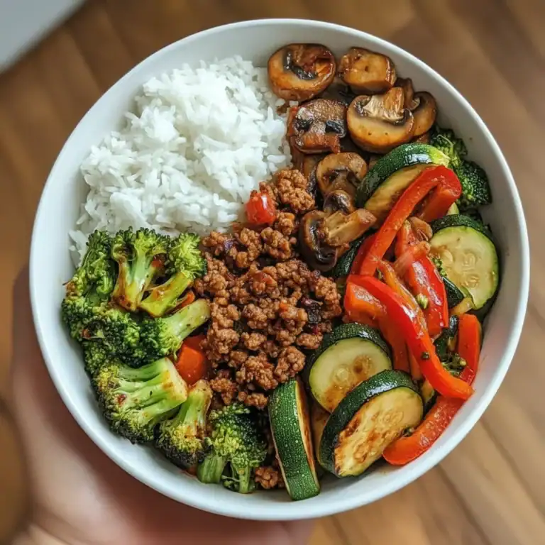 Spicy Ground Beef Stir Fry Bowl Recipe – Bold Flavors