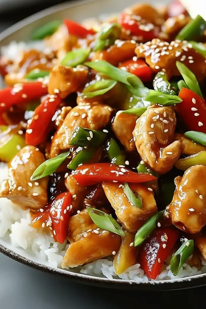 Sweet Sesame Chicken Stir Fry